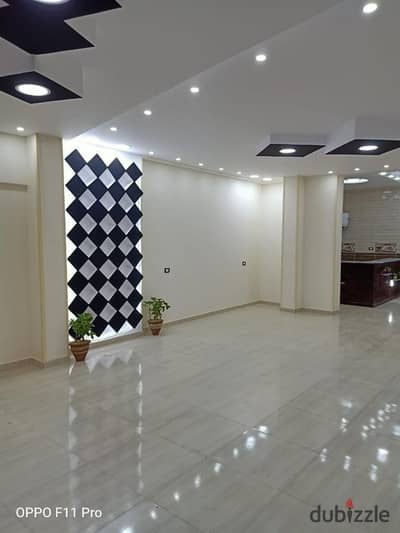 Office rental apartment in Al Yasmin 3 - First Settlement, fully equipped with water heaters and extractor fans, private entrance and private garden,