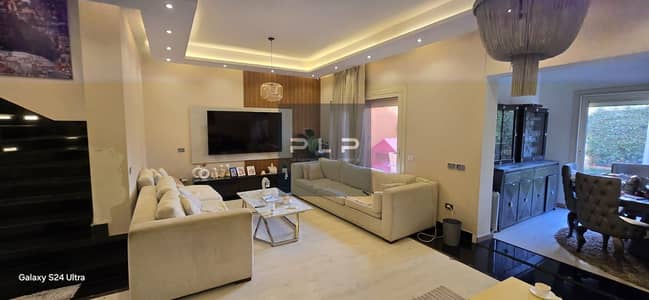 Corner townhouse for sale, resale, ultra-super-lux finishing, open garden view, Raedy to move, lower than the company price in Diyar Park compoun