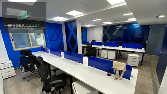 Admin Office|420Sqm|Open Space|Fully Finished New Maadi