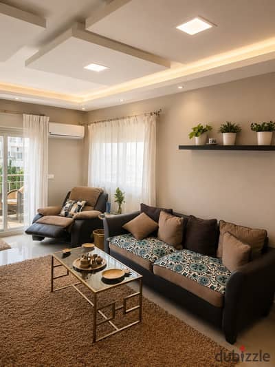 2 Bedroom Apartment with ACs Landscape View  For Rent- The Square