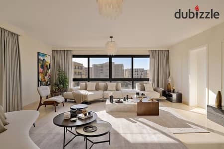 Finished apartment in O West by Orascom, next to Mall of Egypt.