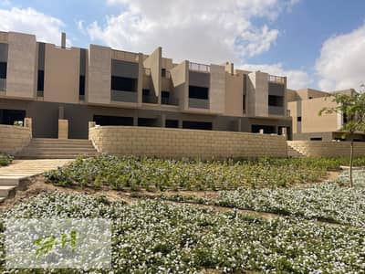 Town house Delivered Over Looking Landscape for Sale in Haptown mostakbal city