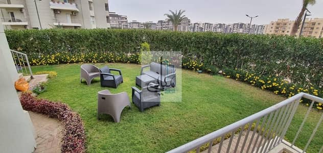 Ground-floor apartment for rent in The Address Sheikh Zayed compound, with AC and kitchen, 78 square meters