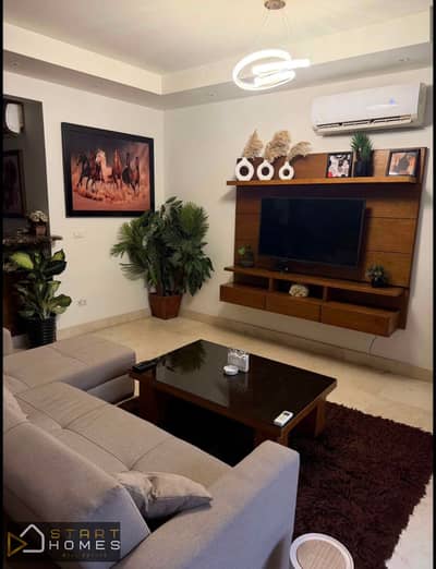 Luxurious, fully furnished 4-bedroom villa (Model II) for rent in Madinaty, featuring spacious master bedrooms, high-end furnishings and fittings