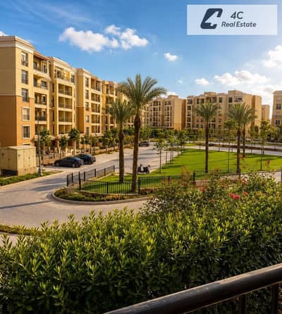 Apartment for sale in Sarai Compound , on the Suez Road , adjacent to Madinaty.