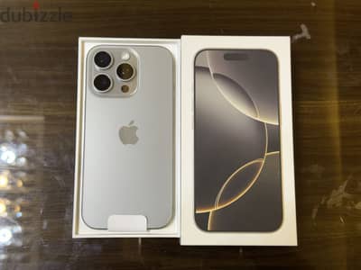 Iphone 16 pro (256 gb) ايفون ١٦ برو معفي ضريبه