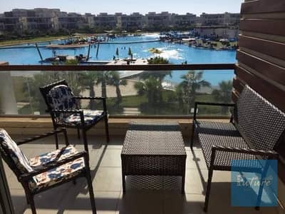 Chalet for Sale in Amwaj North Coast 3 Bedrooms 2 Bathrooms 125 m² Directly on Costa Lagoon | Full North-Facing Direct Sea View.