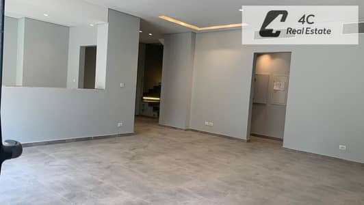 Duplex 230m + 55m garden, fully finished, at the lowest price in Trio Gardens, Fifth Settlement, open view landscape, ready to move in