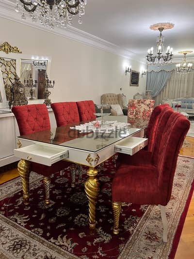 سفرة مودرن خشب زان