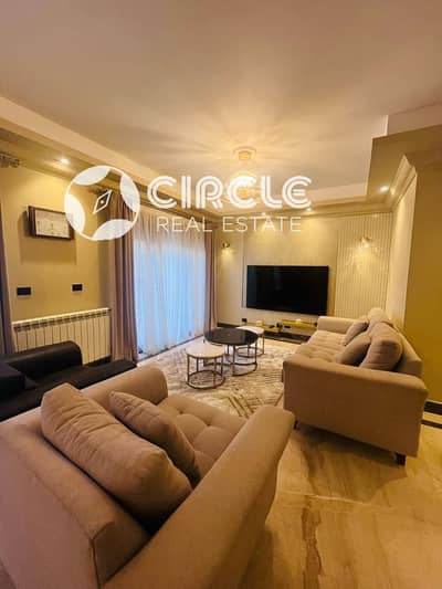 Beautiful Wide Landscape View Fully Furnished Apartment 195m For Rent In Eastown Fifth Settlement New Cairo Near AUC