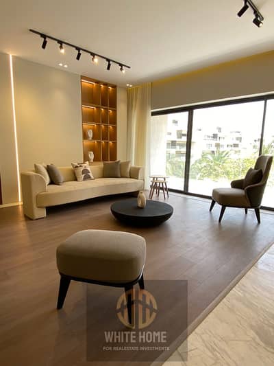 Apartment ultra modern finishing fully furnished for rent in Lake view Residence Compound New Cairo near to lakes & mall, restaurants & near to mivida