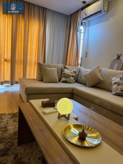 Fully Furnished apartment for rent,131 square meter, prime location close to the East Court in Rehab City, First Settlement, New Cairo