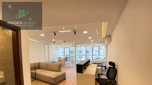 Fully Furnished office For rent 250 Sqm in Zahraa Al Maadi