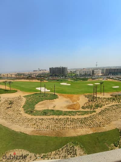 Very Prime Direct Golf View Apartment for Sale in Uptown Cairo Emaar Ready & Finished with Kitchen & ACs
