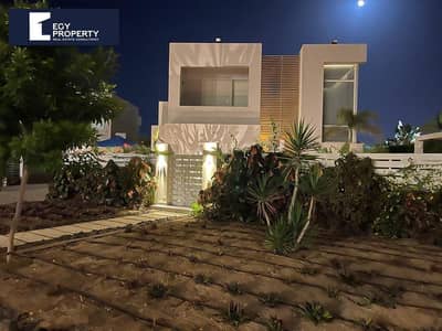 Own a Ready Villa in Palm Hills Hacienda Bay with Installments and Prime Location