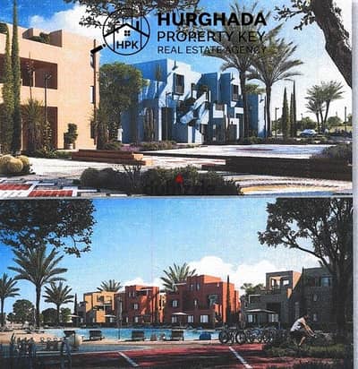 شقة غرفتين بإطلالة لاجون في DUA, Makadi Heights