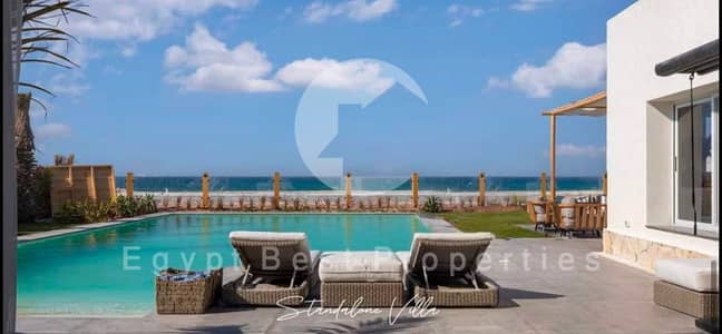 SEA VIEW CHALET  WITH EARLY DELIVERY FOR SALE FULLY FINISHED  OVER 9 YEARS LIMITED OFFER - RAS EL HEKMA HIKMA !!!!!