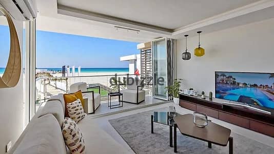 For sale  fully finish duplex , prime location 108 m , with special price in Cali Coast Ras ElHekma