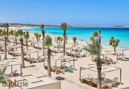 شاليه متشطب يرى البحر فى هاسيندا حنيش بالم هيلز بجانب سيلفر ساندس وسمر Hacienda Heneish