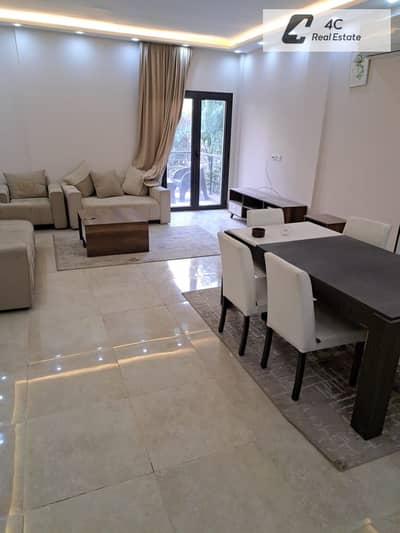 Fully finished apartment with air conditioning and kitchen - at the lowest price in Fifth Square, Al Marasem with a distinctive layout, ready for view
