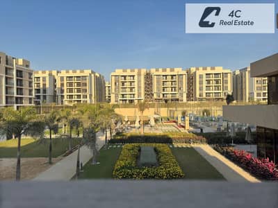 Sky loft apartment + open roof ready to move 2 bedrooms with down payment and installments fully finished with ACs in Al Marasem Fifth Square