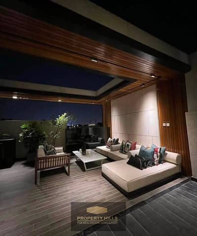 Immediate receipt of a high-end finished penthouse in a prime location at O West, near Swan Lake and Palm Hills.