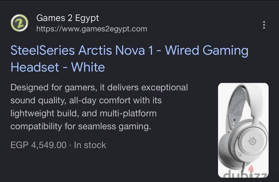 Steelseries Arctis Nova 1 Multi-System Gaming Headset 1