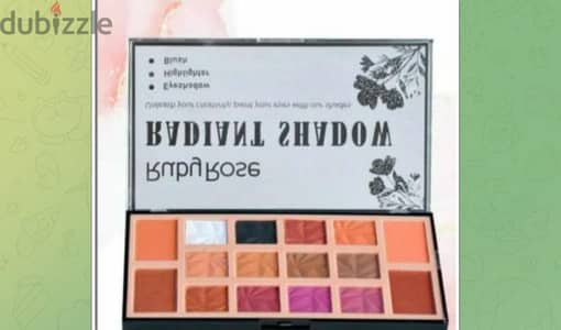 Ruby Rose Radiant 16 Color Eyeshadow Palette*  16 لون لعيون أكتر جمال