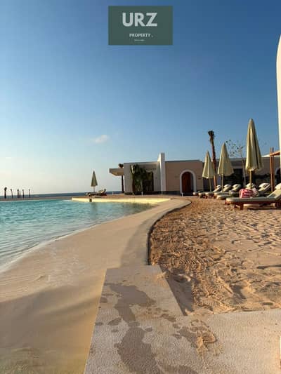 147 m² chalet fully finished with ACs, installment plan up to 8 years in Ras El Hekma North Coast near Azha Cali Coast Mountain View Fouka