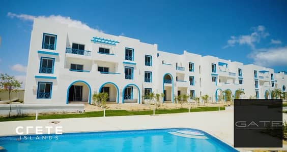 Chalet for sale with a large garden in Mountain View Ras Al Hikma | Immediate delivery, finished and furnished