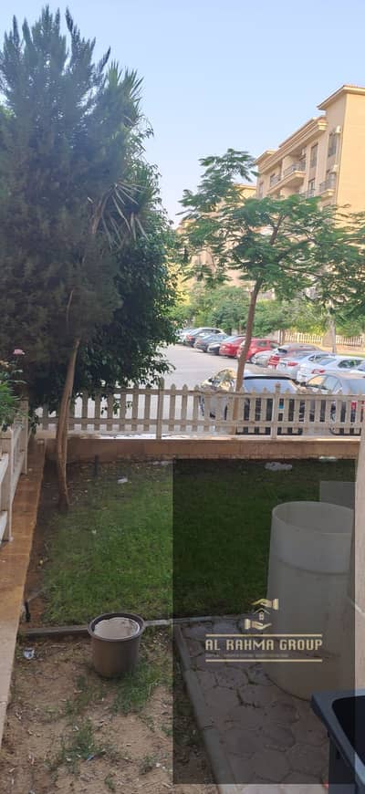 Apartment for rent in Al Rehab, ground floor with garden, 89 meters, very close to the Eastern Market, Al Rehab City, Cairo