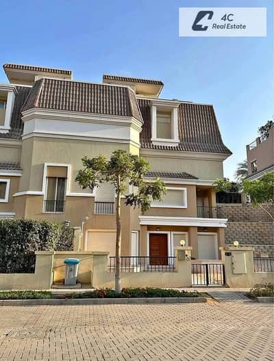 S. Villa للبيع في كمبوند سراي ,  يقع علي محور الامل ,علي طريق السويس