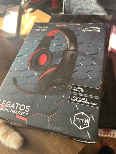 Speedlink Legatos Gaming Headphones , Black