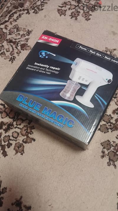 Nano steam للشعر blue magic