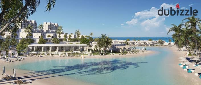تاون هاوس مميز علي اللاجون للبيع بالتقسيط علي 10 سنين في راس الحكمة
