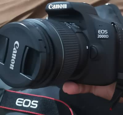 Canon EOS 2000D DSLR Camera + Original 18-55 mm lens - excellent xobd