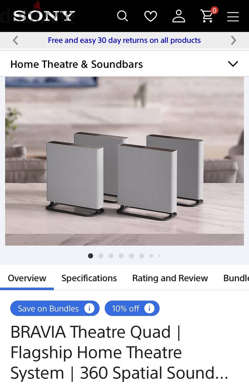 Sony bravia theatre quad 1