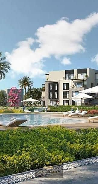 Prime Location Apartment from Hyde Park View open to the lagoon next to Palm Hills and Al-Jazeera Club