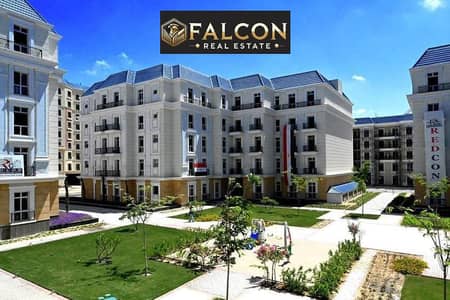 prime Apartment for sale steps froma alamein lake Fully Finished in the Latin district New Alamein North Coast