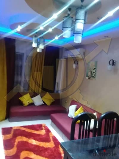 Furnished Apartment for Rent in Madinaty B7 | Park & Stream View | 65 sqm