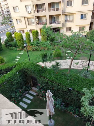 Apartment 103 sqm for sale cash in Madinaty Garden view area B6 Talaat Mostafa close to services