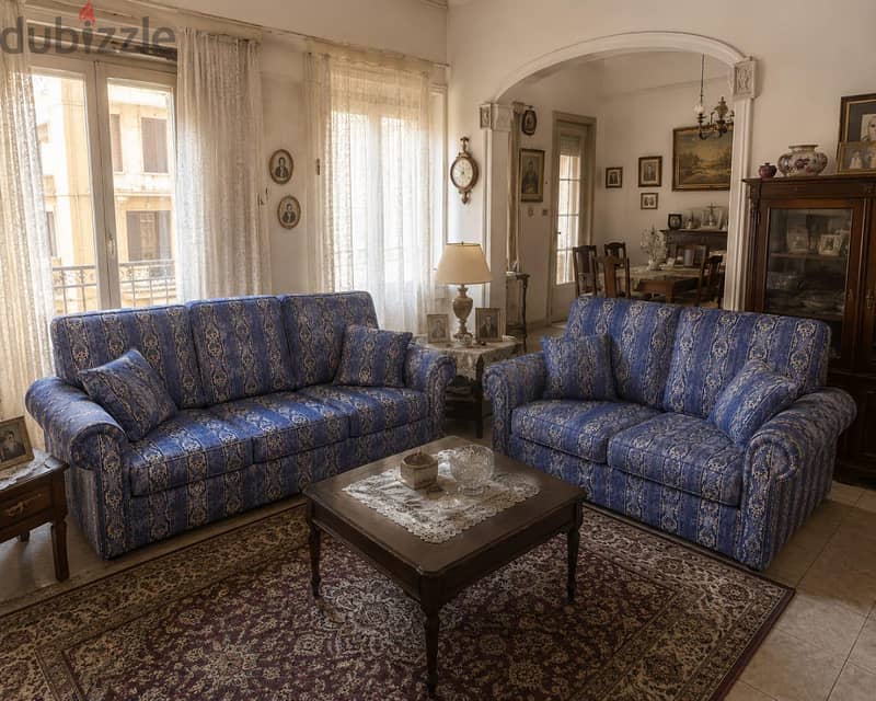 2sofas. . one 3 seats and other one 2seats 2