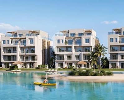 BR Chalet + 24m Roof Terrace at El Masyaf North Coast by M Squared | Lagoon View & Fully Finished | Only 519K EGP DP (5%) & 8 Yrs Installments | EGP 1