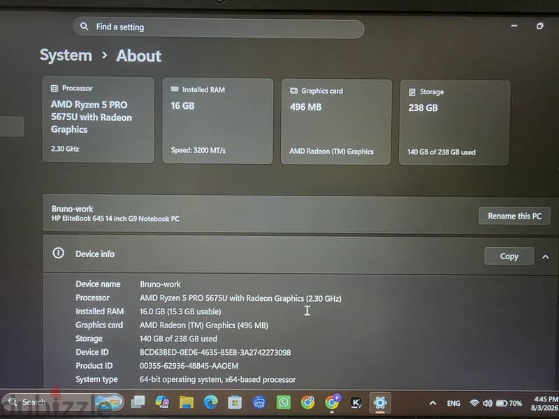 HP EliteBook 645 G9 2