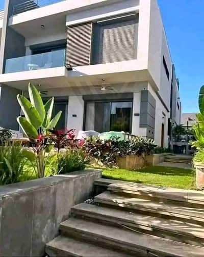 Villa for sale in El Patio Town by La Vista at the lowest market price, featuring a spacious layout and an excellent interior design, with a down paym