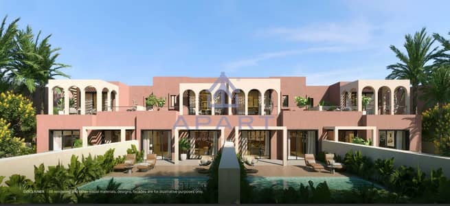 chalet 2-bedroom prime location lagoon view f-f for sale over 8 years - Ogami - north coast - for sale