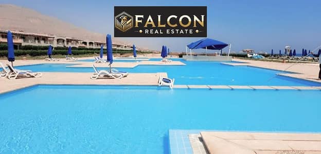 ready to move pool view finished chalet with roof for sale in lavista cascada sidi abdelrahman next to amwaj and hacienda and marassi and alamin tower