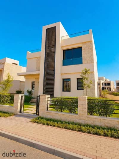An exceptional standalone villa for sale in Noor City, Model B.