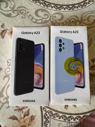 Samsung A23 هاتفين بحالة جيدة
