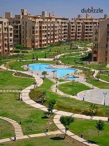 Ground Floor Apartment with Private Garden for Rent in Garden Hills Compound – Next to Mountain View Boulevard